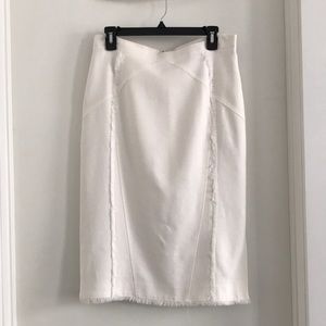 Altuzarra White Pencil Skirt 44 M